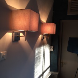 Wandarmaturen en passende lampenkappen